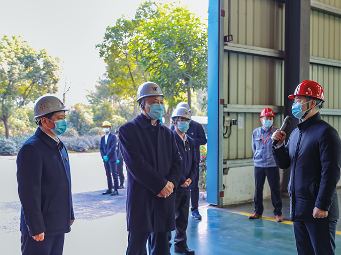 2021年1月，福建省委常委、省纪委书记李仰哲一行莅临福建宏旺调研