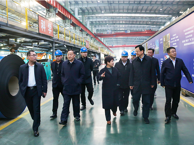 2021年3月，临沂市政协主席、党组书记徐涛一行莅临山东宏旺调研