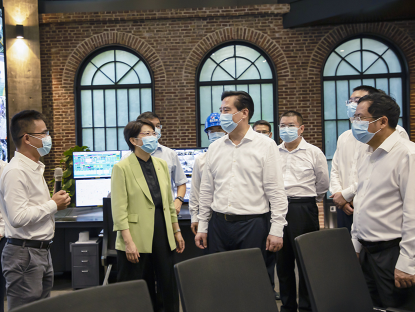 2022年9月，广东省人大常委会主任黄楚平一行莅临阳江宏旺调研