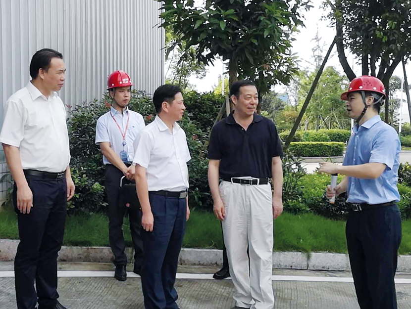 2019年7月，原福建省委常委、组织部长杨贤金一行莅临福建宏旺调研