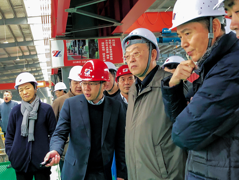 2018年1月，原福建省委副书记、省长唐登杰一行莅临福建宏旺考察、调研