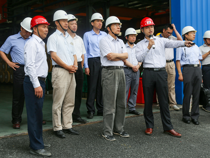 2017年6月，原国务院发展研究中心副主任张军扩一行莅临福建宏旺调研