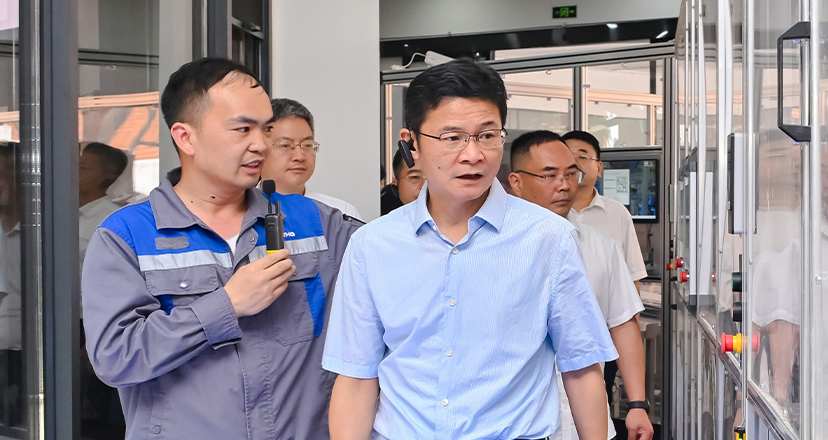 2024年9月，湖南省副省长曹志强一行莅临湖南宏旺调研